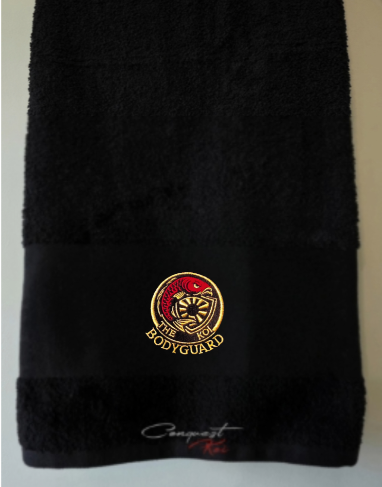 The Koi Bodyguard Towel