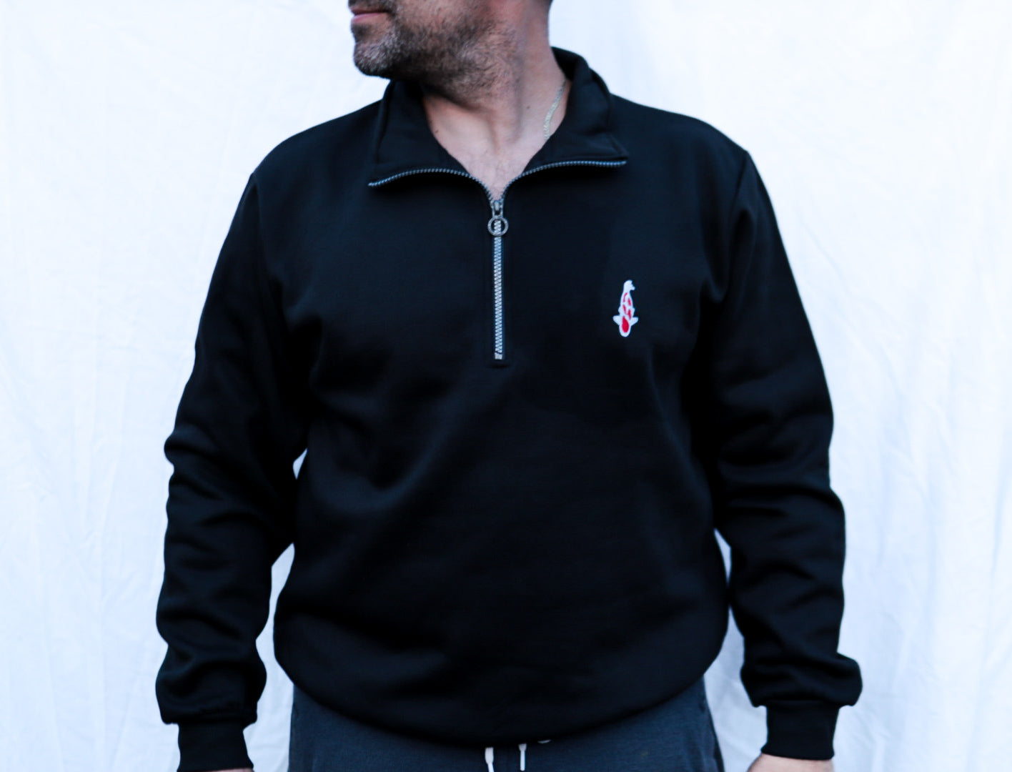 The Koi Half Zip Jumper