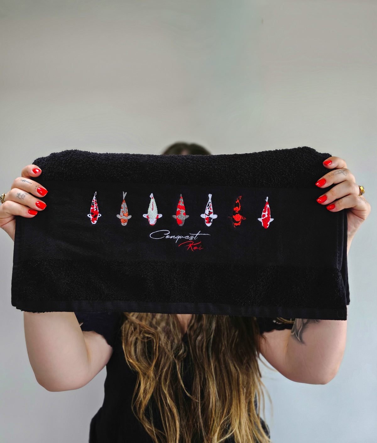 The Unique Koi Towel