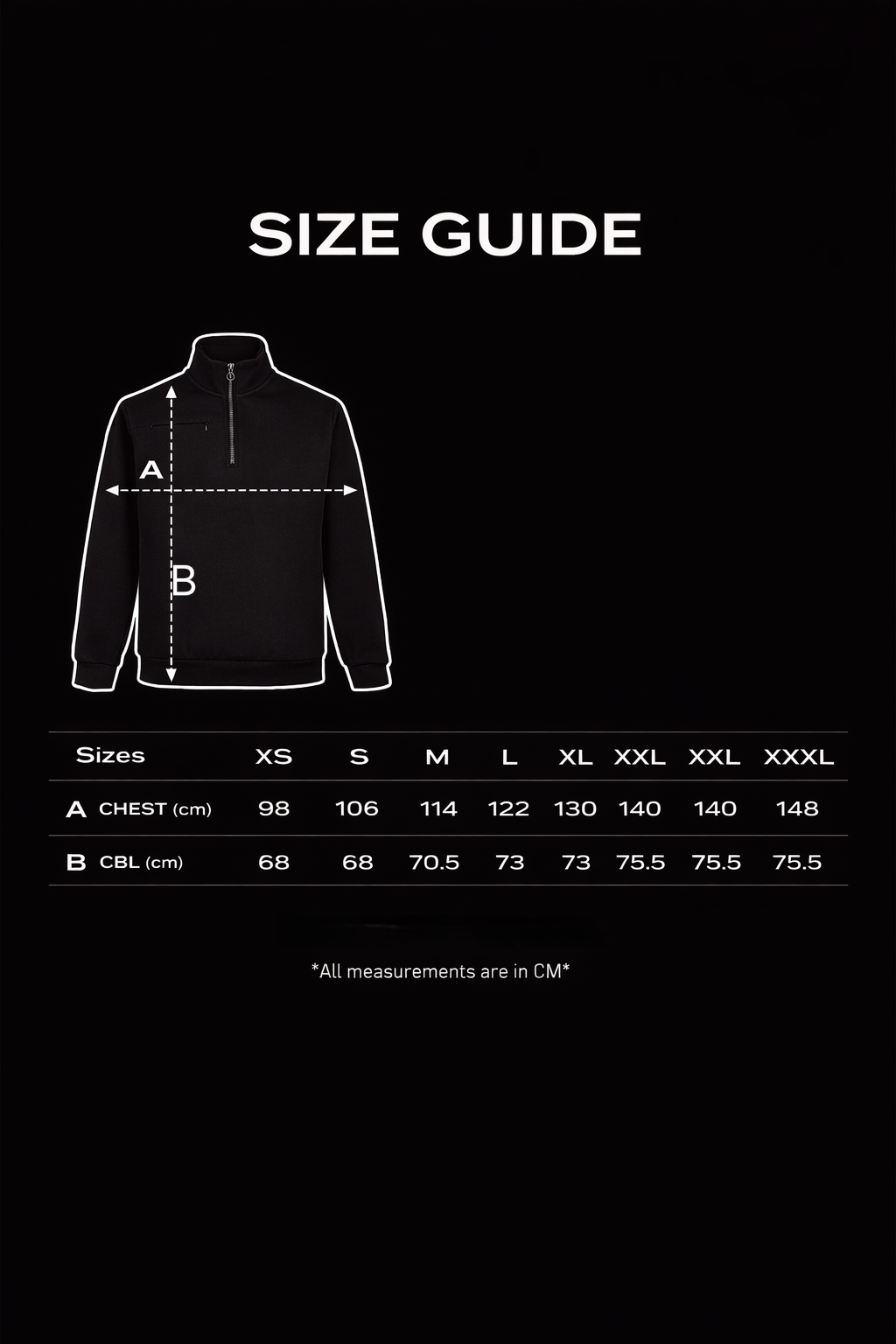 The Koi Half Zip Jumper