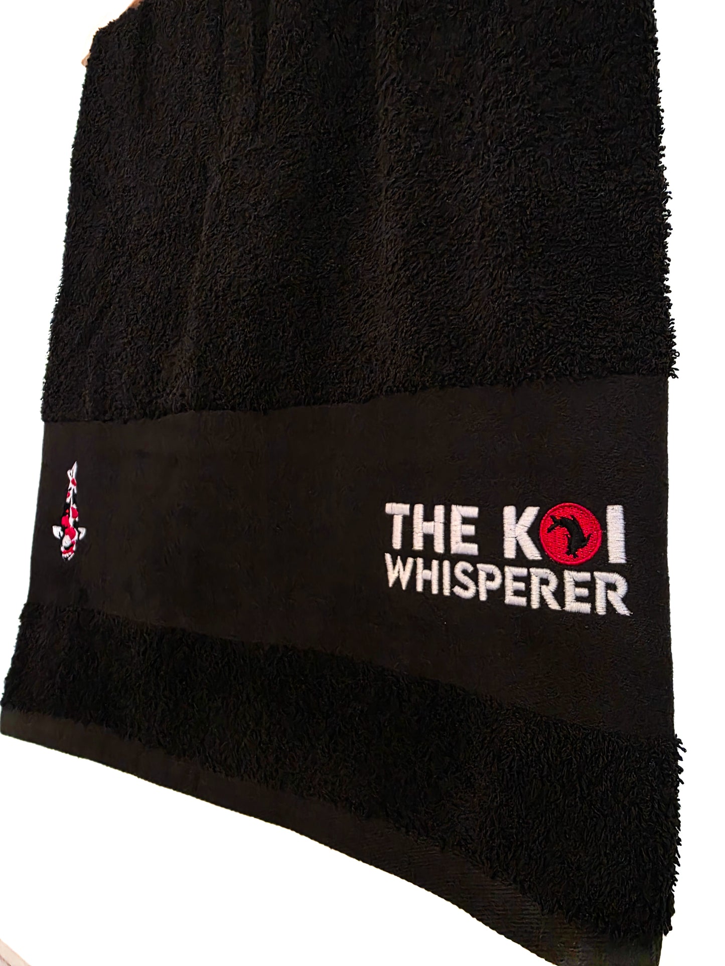The Koi Whisperer Hand Towel