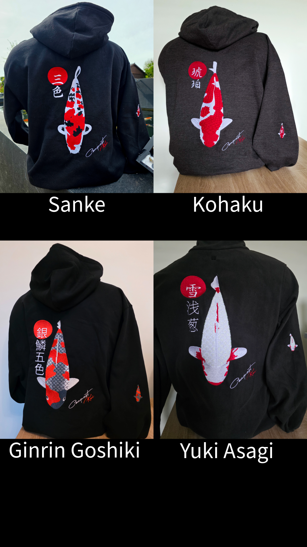 Nishikigoi Hi Utsuri Full Zip