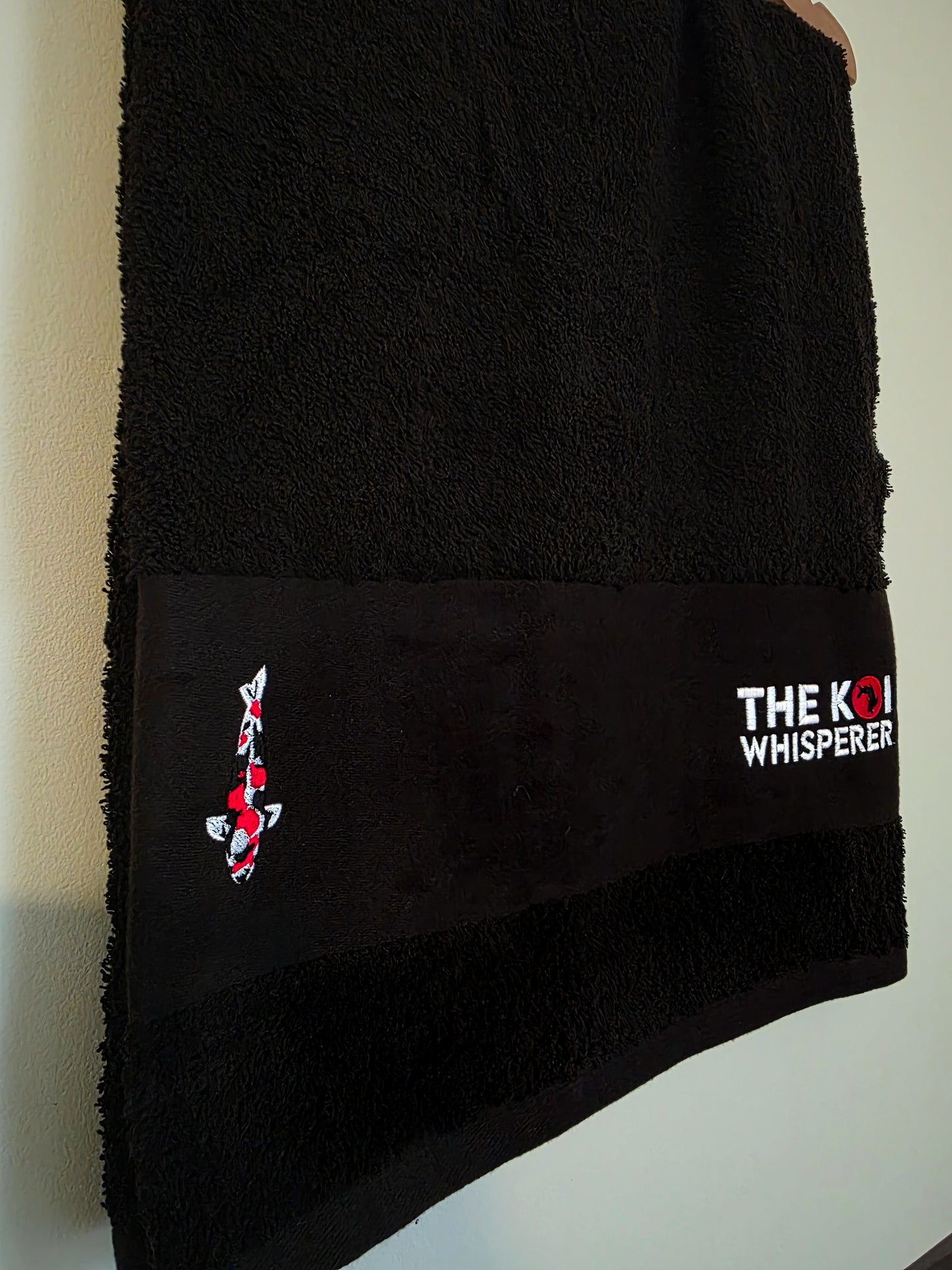 The Koi Whisperer Hand Towel