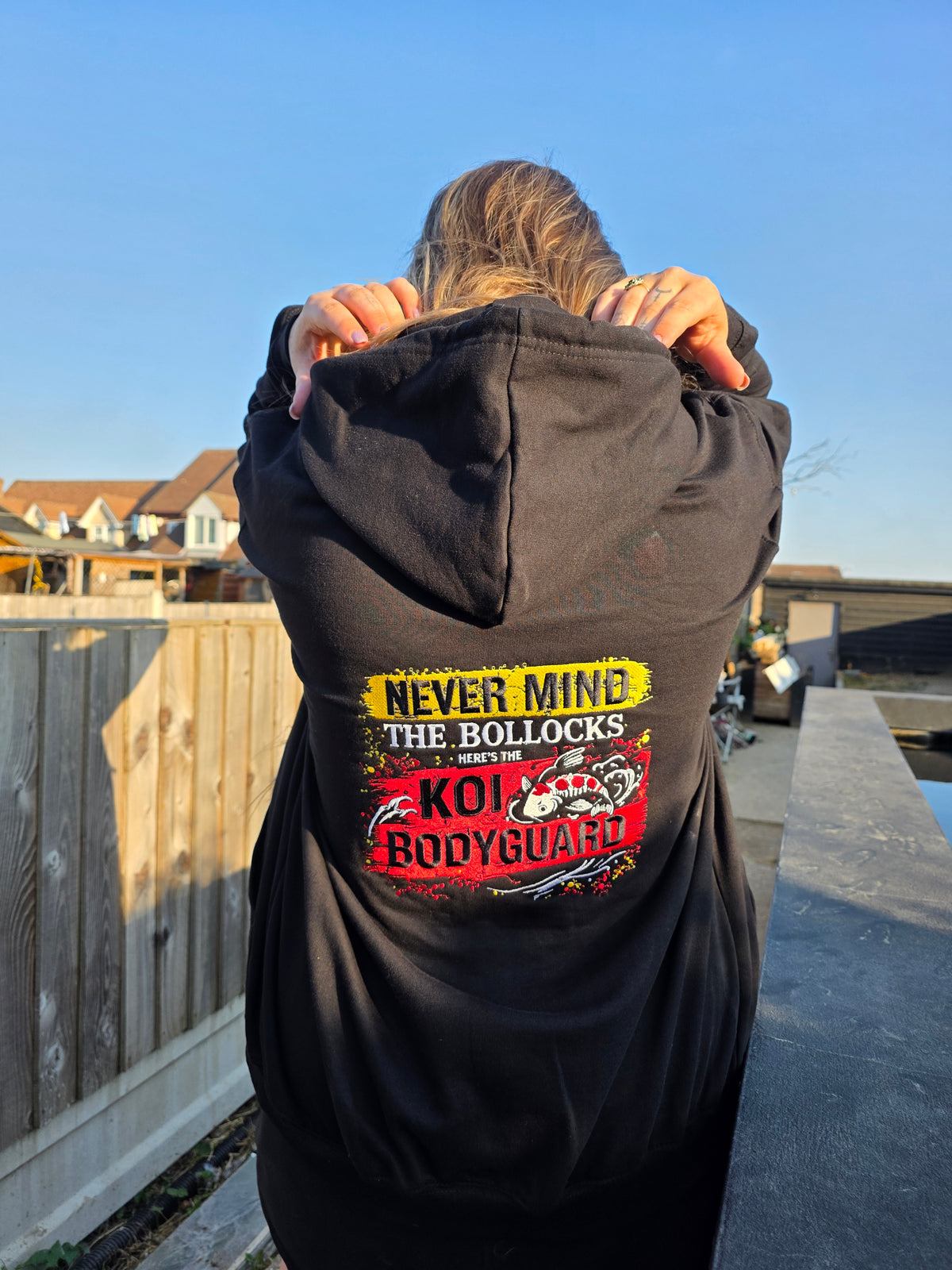 The Koi Bodyguard Pullover Hoodie
