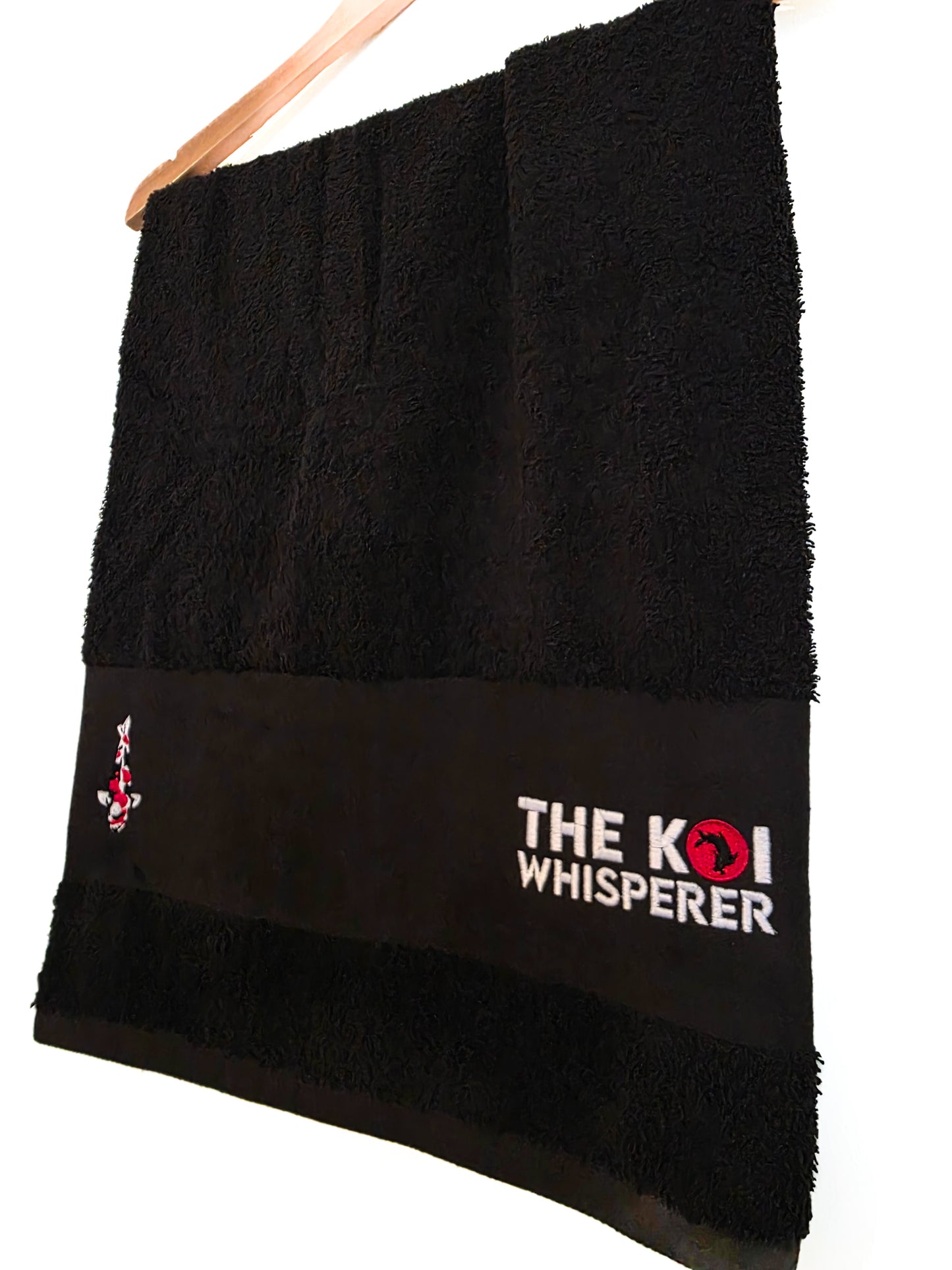 The Koi Whisperer Hand Towel
