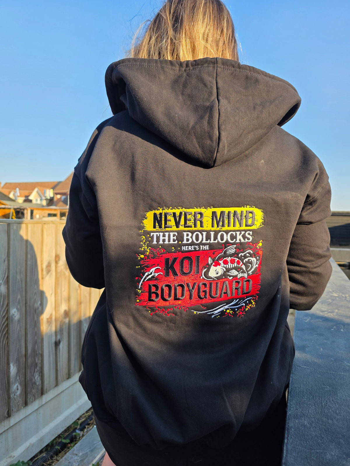 The Koi Bodyguard Pullover Hoodie