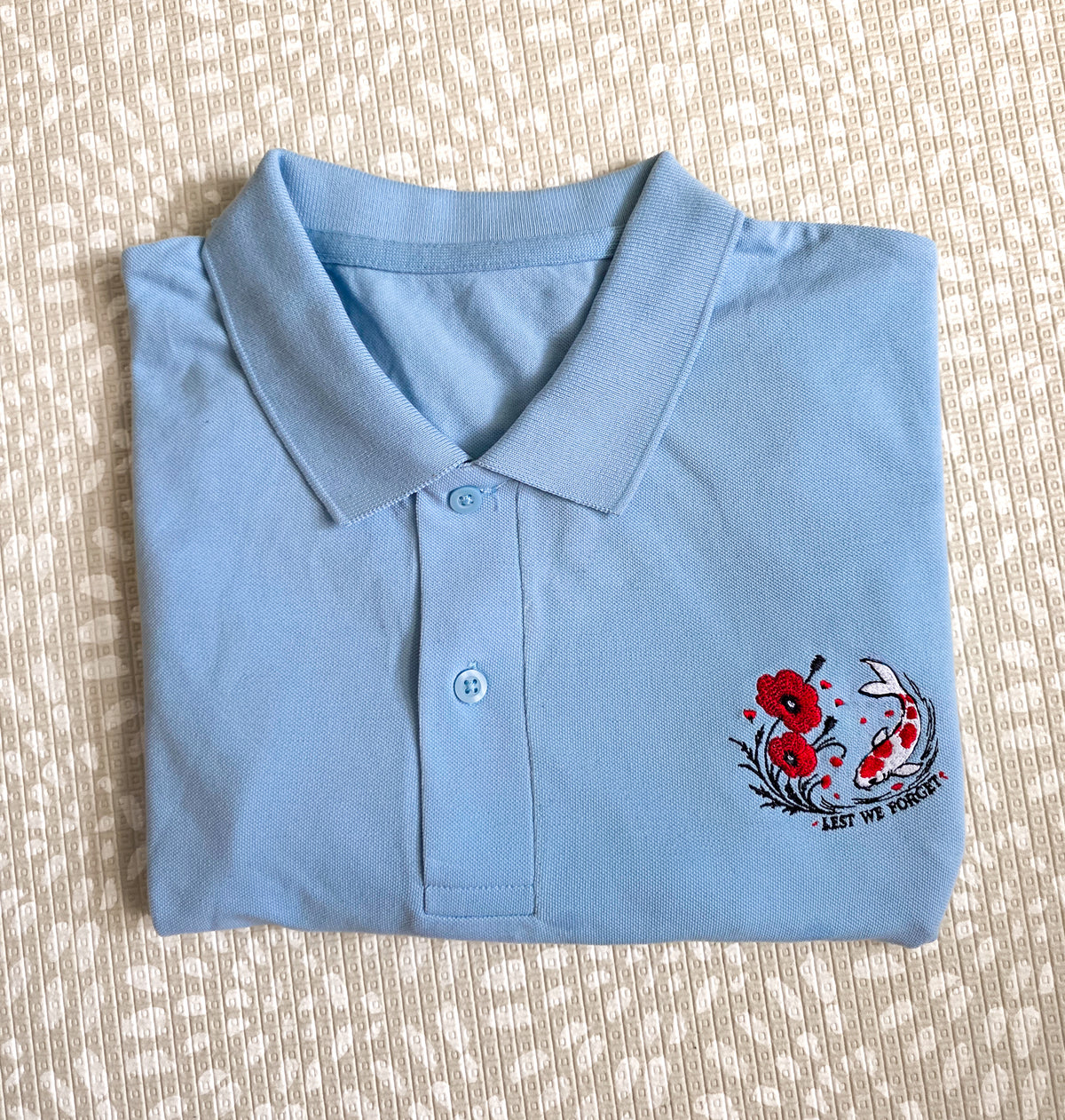 Peace & Petals Polo Tshirt