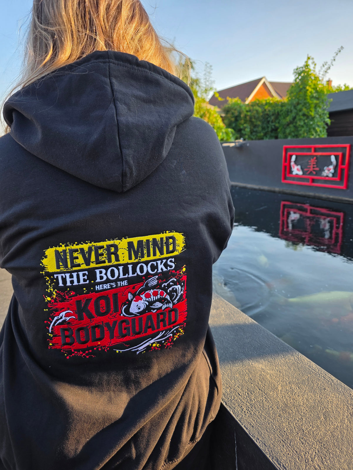 The Koi Bodyguard Pullover Hoodie