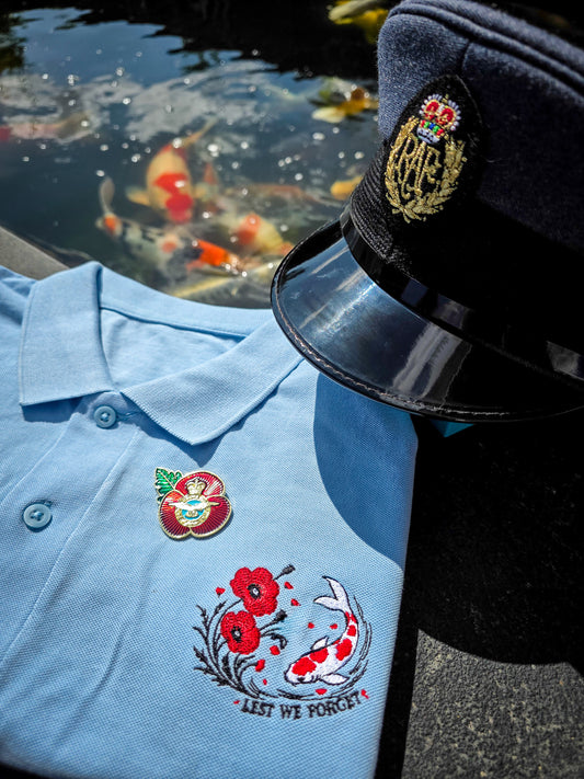 Peace & Petals Polo Tshirt