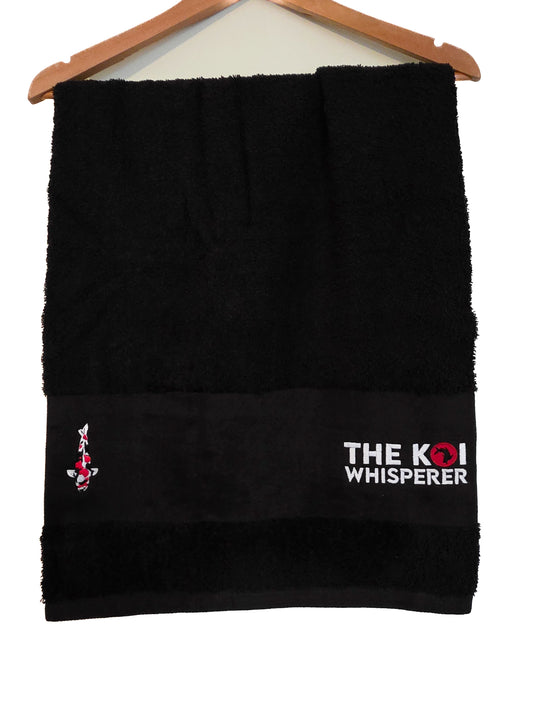 The Koi Whisperer Hand Towel