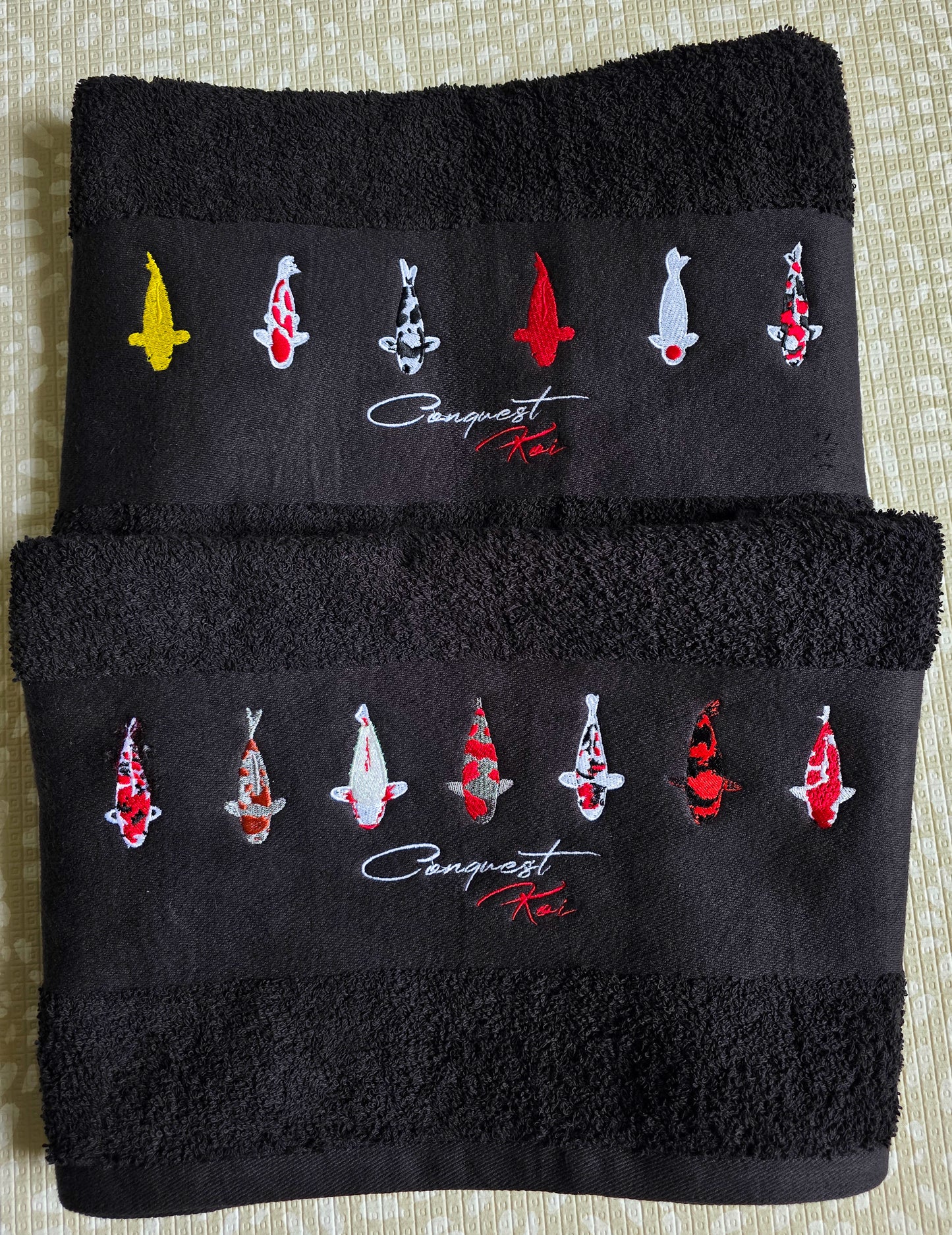 The Unique Koi Towel