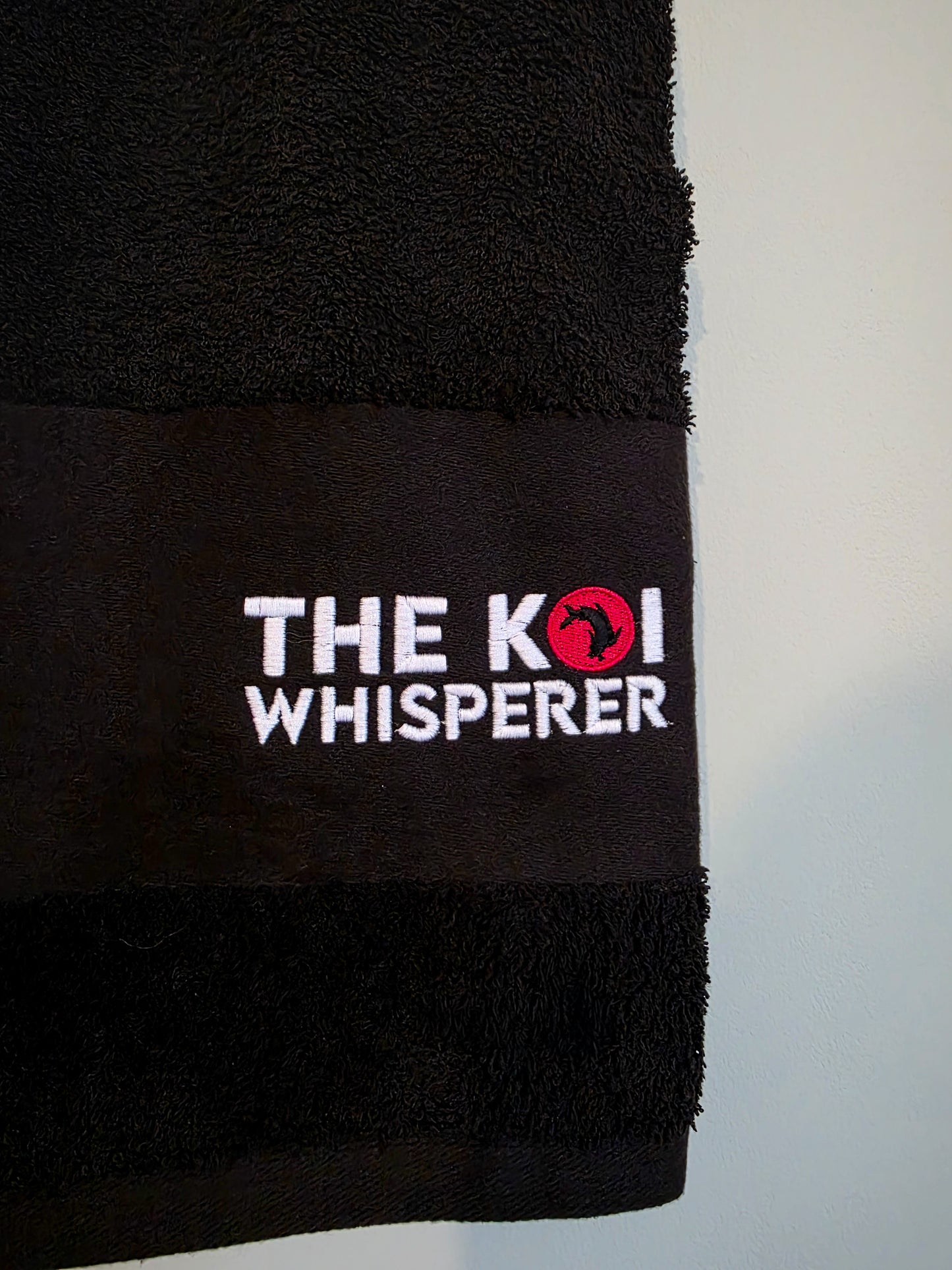 The Koi Whisperer Hand Towel